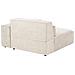Modulo Angolare Hellnar Velluto Beige Chiaro Lato Sinistro - Foto miniatura 2