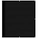 Paravento Da Balcone Nero 120x800 Cm 100% Poliestere Oxford - Foto miniatura 2