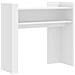 Tavolino Consolle Bianco 100x35x90 Cm In Legno Multistrato - Foto miniatura 2