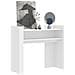 Tavolino Consolle Bianco 100x35x90 Cm In Legno Multistrato - Foto miniatura 1