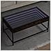 Tavolino Da Salotto Con Led Infinity Rovere Fumo 90x50x41 Cm - Foto miniatura 1