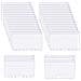 Busta Con Cerniera In Pvc A6 Per Raccoglitore A 6 Anelli 30-pack - Foto miniatura 1
