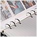 Busta Con Cerniera In Pvc A6 Per Raccoglitore A 6 Anelli 30-pack - Foto miniatura 6