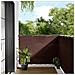 Paravento Da Balcone Marrone 120x800 Cm 100% Poliestere Oxford - Foto miniatura 1