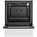 Cucina CSS42014FW, (LxDxA) 50x50x85, Bianca, Forno elettrico statico, piano cottura a gas 4 zone, Coperchio in metallo - Foto miniatura 4