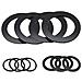 Set Guarnizioni In Gomma - Confezione Da 12 (4 Per Ogni Misura) - Foto miniatura 1