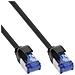 Patchcord Slim, Cat. 6A, S /FTP, TPE (LSZH), PoE, nero, 3m - Foto miniatura 1