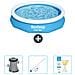 Piscina Fuori Terra - In Giro - 305x66 Cm - Blu - Include Accessori Coordinati Cb46 - Foto miniatura 1