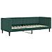 Divano Letto Estraibile Materassi Verde Scuro 80x200 Velluto - Foto miniatura 4