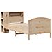 Letto Libreria senza Materasso 100x200 cm in Legno di Pino - Foto miniatura 3
