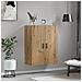 Pensile rovere artigianale 69.5 x 34 x 90 cm Legno multistrato - Foto miniatura 4