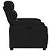 Poltrona reclinabile in tessuto nero - Foto miniatura 7