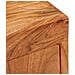 Comodino 2 pcs Marrone 35 x 33 x 48 cm Legno Massello di Acacia - Foto miniatura 8