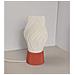 Lampada Da Scrivania Dimmerabile Usb Con Base Stampata In 3d - Luce Ambientale Da Comodino In Stile Nordico - Foto miniatura 2
