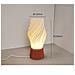 Lampada Da Scrivania Dimmerabile Usb Con Base Stampata In 3d - Luce Ambientale Da Comodino In Stile Nordico - Foto miniatura 3