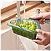 Scolapiatti Triangolare Multifunzionale In Pp Per Lavello Da Cucina Green - Foto miniatura 5