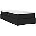 Letto con contenitore e materasso Nero 90 x 200 cm Poliestere - Foto miniatura 5