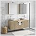 Set di Armadi da Bagno 5 pcs Rovere Sonoma 50 x 14,5 x 70 cm - Foto miniatura 4
