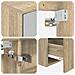Set di Armadi da Bagno 5 pcs Rovere Sonoma 50 x 14,5 x 70 cm - Foto miniatura 9