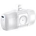 Mini Powerbank Wf16 C Con Cavo E Caricabatterie Per Apple Watch - Bianco - Foto miniatura 3