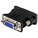 Adattatore DVI a VGA - Convertitore cavo DVI a VGA - Maschio / Femmina - M / F - colore Nero - Foto miniatura 2