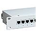 Patch Panel 19" Cat. 6- / Class E 24-Port, 1 U, light-grey, 24 x RJ45 - Foto miniatura 3