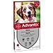 Advantix Spot On Per Cani Oltre I 10 Kg Fino A 25 Kg - 4 Pipette - Foto miniatura 2