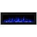 Chemin Arte 189 Caminetto Elettrico Per Parete Con Cornice Nera Potenza 2000w, Nero - Foto miniatura 9
