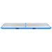 Tappetino Ginnastica Gonfiabile Con Pompa 400x100x10cm Pvc Blu - Foto miniatura 7