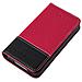 Cadorabo Custodia Compatibile Con Apple Iphone 4 / Iphone 4s In Rosso Nero - Coperchio Protettiva Con Chiusura Magnetica, Funzione Stand E Tasca Per Le Carte - Foto miniatura 3