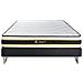 Kit Rete E Materasso Matrimoniale Flexy 150x190cm - Spessore : 22cm - Molle Insacchettate E Memory Foam - Rigido - Foto miniatura 1