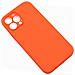 Custodia Tpu Silicone Lite Cover Soft-case Per Apple Iphone 13 Pro Max Orange - Foto miniatura 1