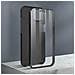 Cover Iphone 13 Mini Retro Rigido E Fronte Flessibile - Nera - Foto miniatura 2
