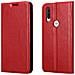 Custodia Compatibile Con Motorola One Action In Rosso Mela - Coperchio Protettiva Con Chiusura Magnetica, Funzione Stand E Tasca Per Le Carte - Foto miniatura 8