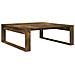 Tavolino Da Salotto Rovere Fumo 100x100x35 Cm Legno Multistrato - Foto miniatura 2