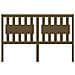 Testiera Per Letto Miele 155,5x4x100 Cm Legno Massello Di Pino - Foto miniatura 4