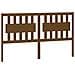 Testiera Per Letto Miele 155,5x4x100 Cm Legno Massello Di Pino - Foto miniatura 1
