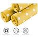 Rotolo Tovaglia A Pois Per Feste Antistrappo 100% Carta Made Italy 5mtx1,20mt 5 Metri Giallo - Foto miniatura 4