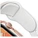 Cinturino Per Apple Watch 42/44/45mm In Tpu Patchwork, Bianco / Rosa - Foto miniatura 5