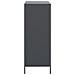 Credenza Antracite 68x39x103,5 Cm Acciaio - Foto miniatura 3