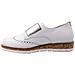 Mezze Scarpe Da Donna In Pelle Bianca 39 - Foto miniatura 3