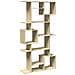 Libreria Rovere Sonoma 92x29x188 Cm In Legno Multistrato - Foto miniatura 2