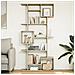 Libreria Rovere Sonoma 92x29x188 Cm In Legno Multistrato - Foto miniatura 1