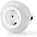 Luce Notturna A Led Tattile Con Sensore E Presa Di Corrente 3680w, Bianco - Foto miniatura 3