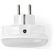 Luce Notturna A Led Tattile Con Sensore E Presa Di Corrente 3680w, Bianco - Foto miniatura 5