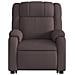Poltrona Alzapersona Reclinante Elettrica Marrone Scuro Tessuto - Foto miniatura 8