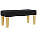 Letto Box Spring  con materasso e panchina Nero 90x200 cm Tessuto - Foto miniatura 7