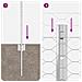 Pali per Recinzione  5 pcs U-Channel 60 cm Acciaio Galvanizzato, Recinzione Esagonale  0.5x10 m Acciaio Galvanizzato - Foto miniatura 9