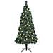 Albero di Natale 300 LED Verde 180 cm PET - Foto miniatura 2