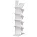 Libreria Inclinata A 8 Ripiani Bianco Simone - Foto miniatura 1